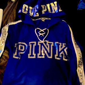 VS PINK XL bling hoodie